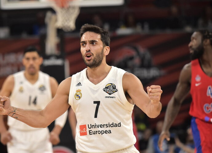 F.Campazzo lieka Madride (Scanpix nuotr.)