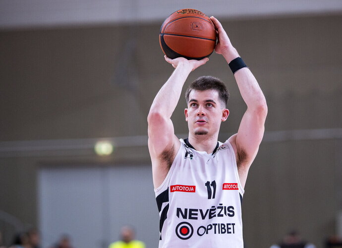 J.Girardas pasiruošęs kilti į aukštesnį lygį (Foto: Rokas Lukoševičius)