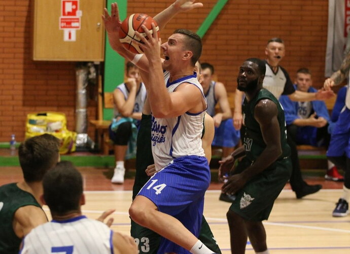 P.Petrilevičius pelnė 16 taškų (Foto: Vytautas Mikaitis)