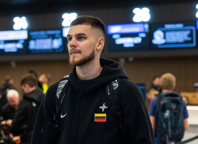 D.Sirvydis gerokai vėluos į „Žalgirio“ pasiruošimą (BNS nuotr.)