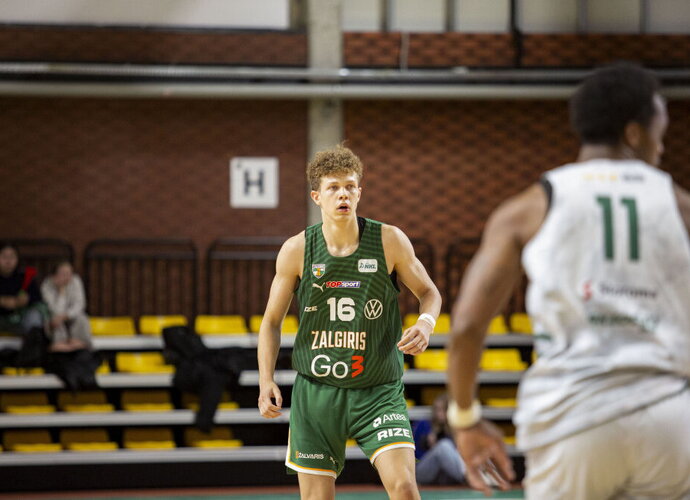 I.Štombergas sužaidė puikų mačą (www.zalgiris.lt nuotr.)