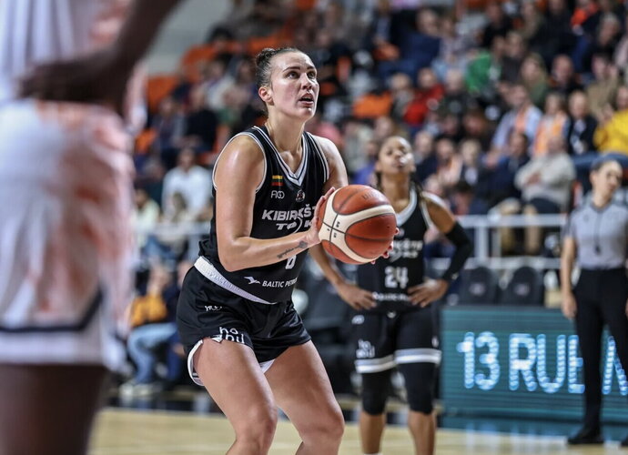 K.Nacickaitė-Van Der Horst vėl buvo ryški (FIBA nuotr.)