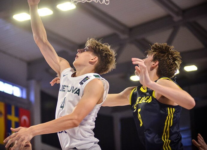 N.Indrušaitis tarp lietuvių buvo ryškiausias (FIBA nuotr.)