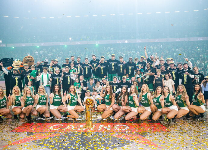 „Žalgiris“ susigrąžino titulą (BNS nuotr.)