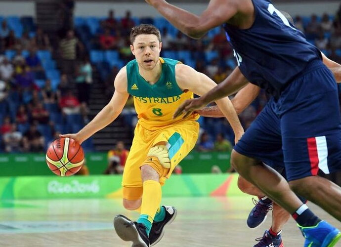 M.Dellavedova žiba šioje olimpiadoje (Scanpix nuotr.)