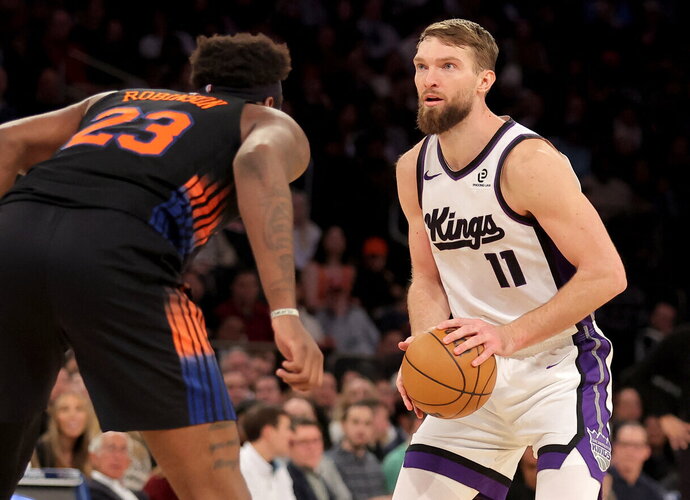 D.Sabonis atliko dvigubą dublį (Scanpix nuotr.)