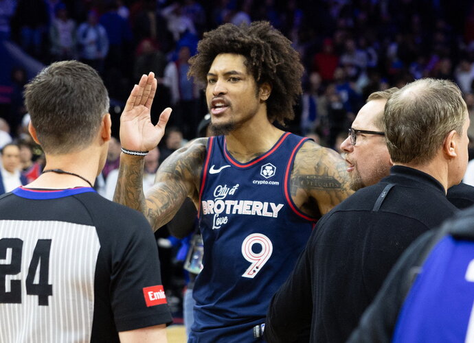 K.Oubre užsipuolė teisėjus (Scanpix nuotr.)