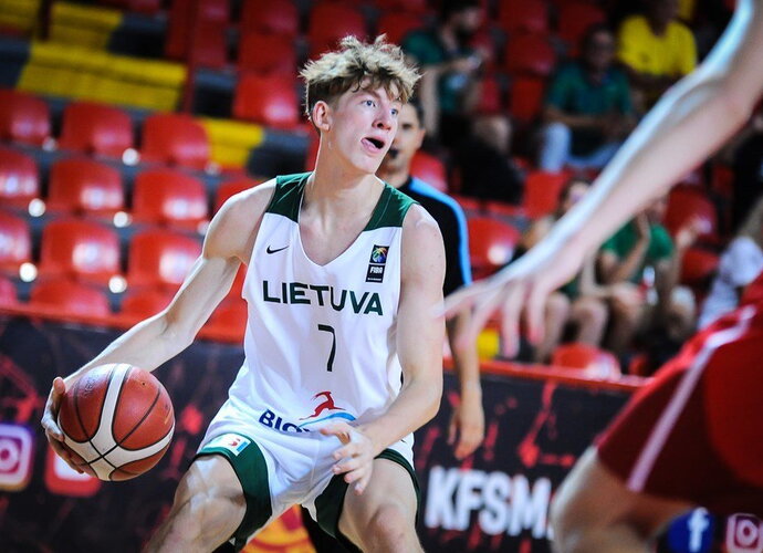 K.Jakučionis atstovaus jaunimo rinktinei (FIBA Europe nuotr.)
