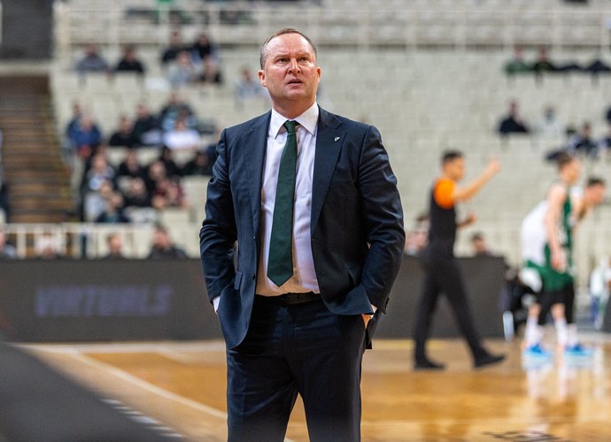K.Maksvytis norėjo visą dėmesį skirti M.Kalniečiui (Žalgirio nuotr.)