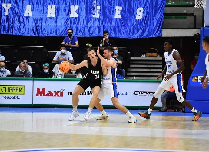 A.Majauskas žais Londono klube (FIBA nuotr.)