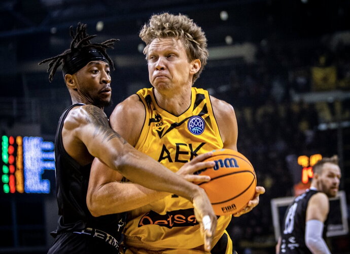 M.Kuzminskas sudalyvavo chaotiškose rungtynėse (FIBA Europe nuotr.)