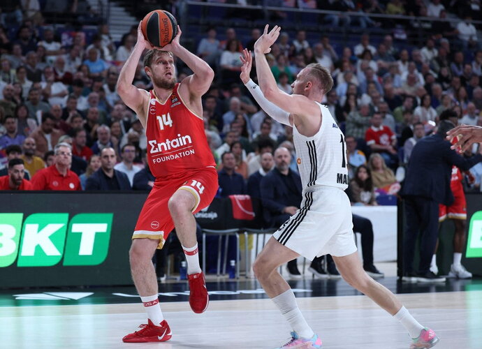 A.Vezenkovas tapo ketvirtfinalio etapo MVP (Scanpix nuotr.)
