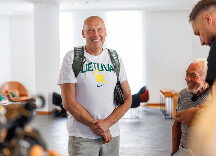 R.Kurtinaitis įvertino naujokus (BNS nuotr.)