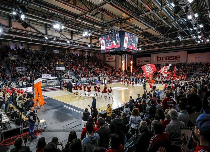 Bamberge šį sezoną rungtynės gali nebevykti (FIBA Europe nuotr.)