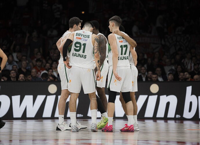 „Žalgiris“ pralaimėjo Pirėjuje (Žalgirio nuotr.)