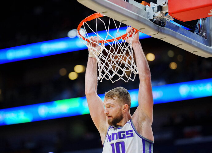 D.Sabonis rinko dvigubą dublį (Scanpix nuotr.)