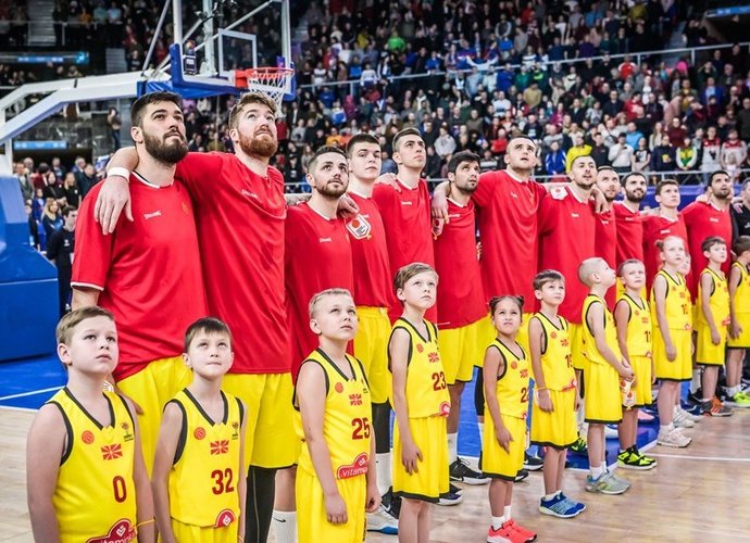 Šiaurės Makedonijos rinktinėje užfiksuoti COVID-19 atvejai (FIBA Europe nuotr.)