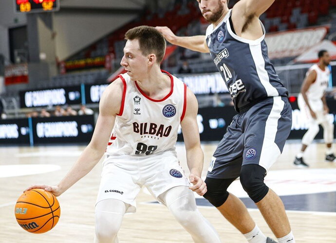 A.Kulboka buvo rezultatyviausias Bilbao ekipoje (FIBA Europe nuotr.)