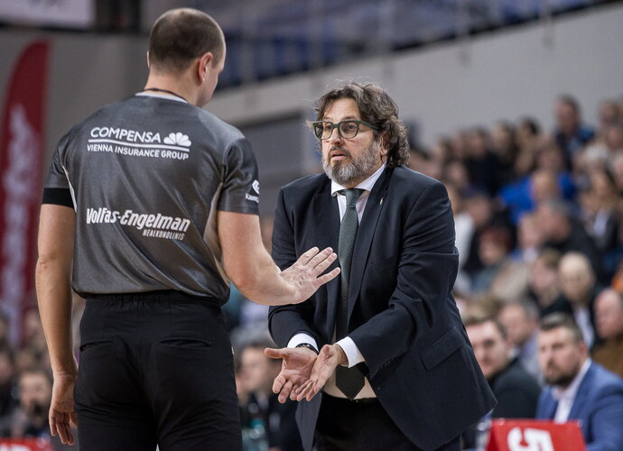 A.Trinchieri pasidalino pirmaisiais įspūdžiais apie LKL („Betsafe-LKL“ nuotr.)