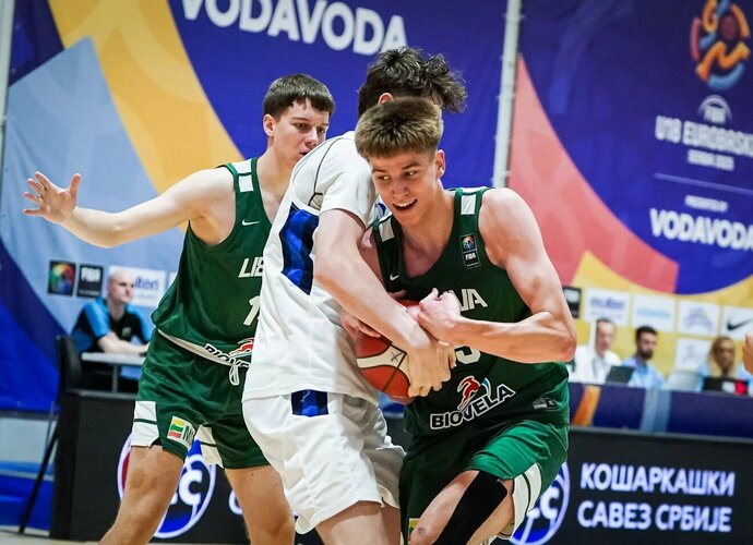 D.Daubaris žibėjo per aštuonioliktąjį gimtadienį (FIBA nuotr.)