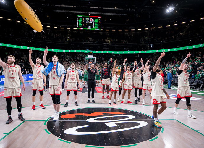 „Rytas“ laimėjo Kaune (Foto: Rokas Lukoševičius)