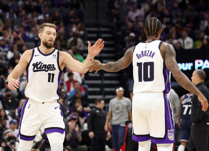 D.Sabonis fiksavo dar vieną dvigubą dublį (Scanpix nuotr.)