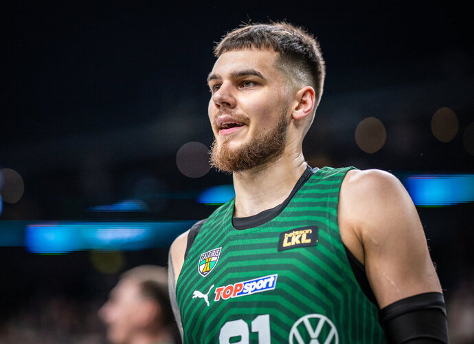 D.Sirvydis pasidalino mintimis apie mačą su Barselonos ekipa (Foto: „LKL, kurią remia „Betsson“)