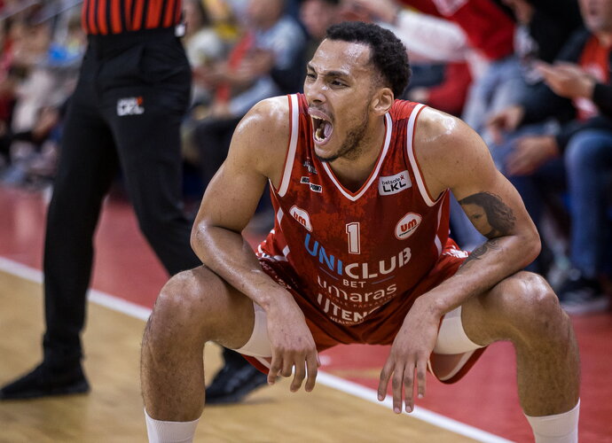 D.Greenas žibėjo puolime („Betsafe-LKL“ nuotr.)