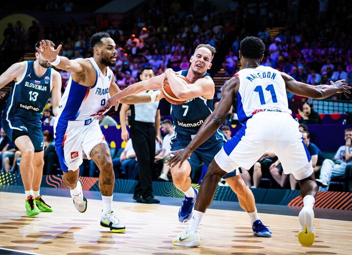 K.Prepeličius kritikavo buvusį komandos draugą (FIBA nuotr.)