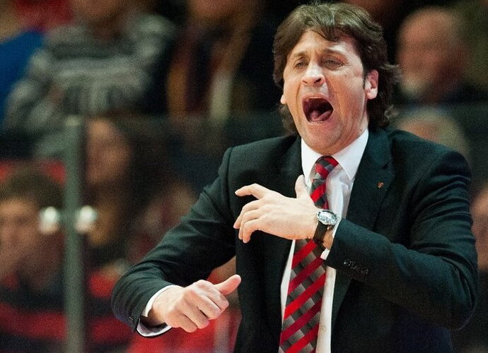 M.Nicola džiaugėsi G.Oreliko pasirodymu (Fotodiena.lt nuotr.)