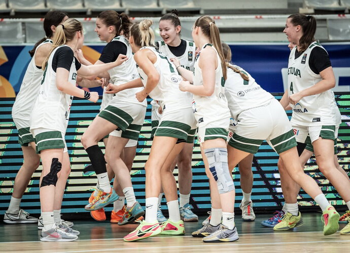 U20 rinktinė lauks varžovų (FIBA nuotr.)