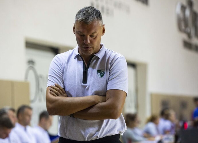 Š.Jasikevičius laukia greitesnio tobulėjimo (nuotr. Žalgiris)