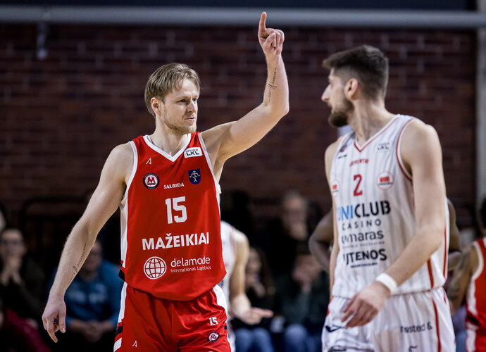 D.Dolencas žais Rumunijoje („Betsafe-LKL“ nuotr.)