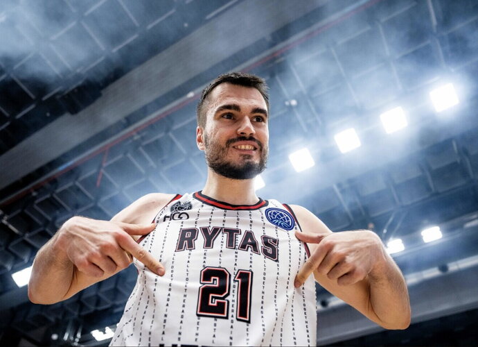 G.Masiulis Prahoje surinko dvigubą dublį (FIBA Europe nuotr.)