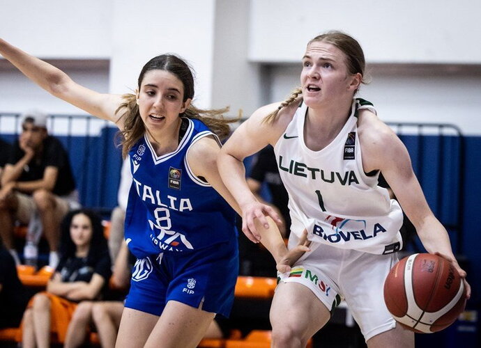 Lyderiavusi S.Aukštikalnytė pergalės nenukalė (FIBA Europe nuotr.)