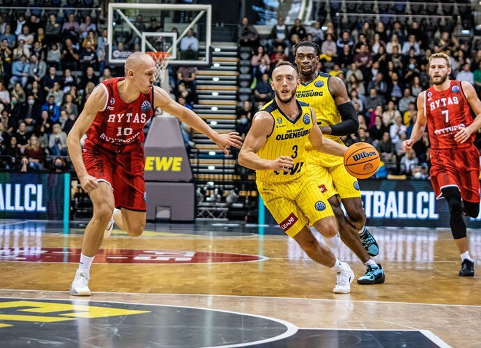M.Heidegerris vedė savo ekipą į pergalę (FIBA Europe nuotr.)