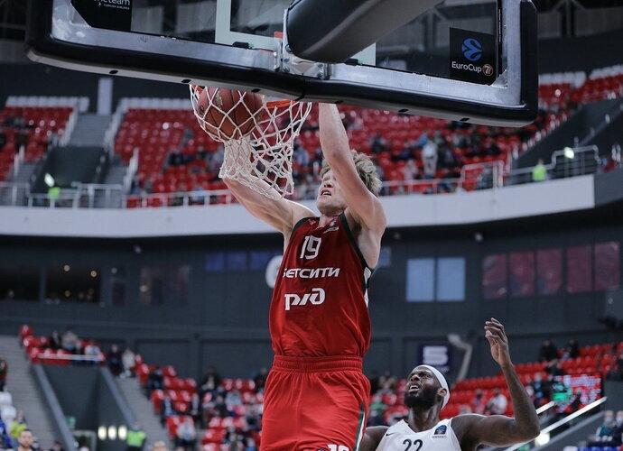 M.Kuzminskas surinko net 33 naudingumo balus (Euroleague.net nuotr.)