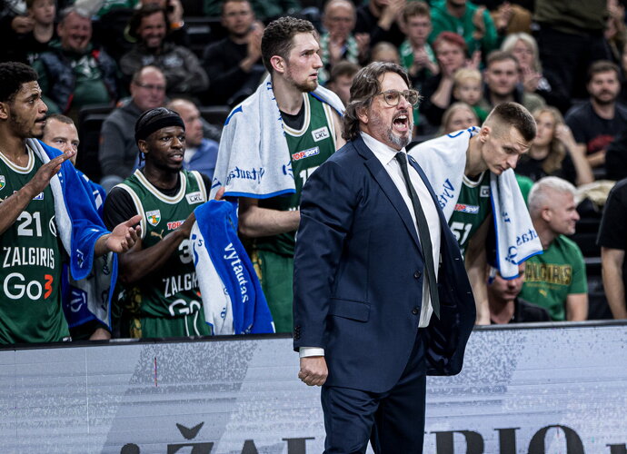 A.Trinchieri įvertino sekmadienio lyderių pasirodymus („Betsafe-LKL“ nuotr.)
