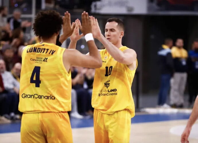 Las Palmo klubas dramatiškai žengė į Europos taurės finalą (Euroleague.net)