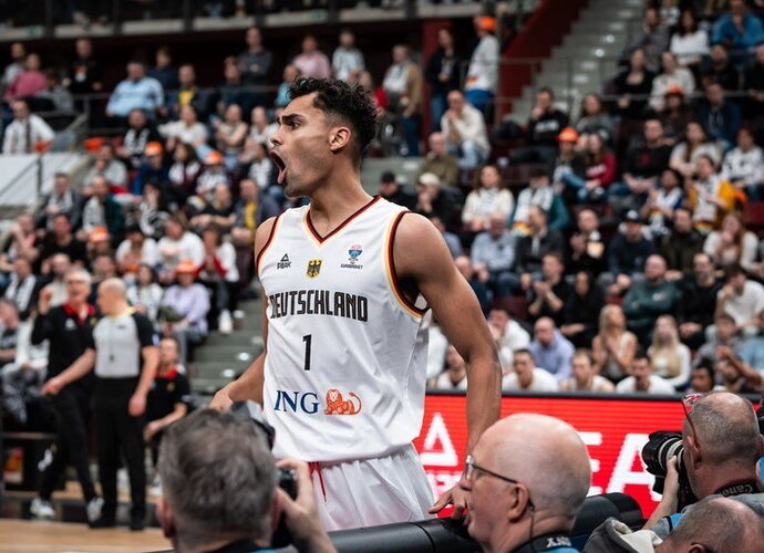 O.Da Silva vedė vokiečius į pergalę (FIBA nuotr.)