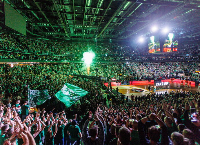  Žalgirio“ arena vėl bus pilnutėlė (BNS nuotr.)