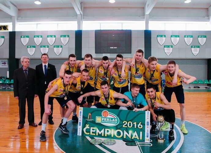 Š.Marčiulionio KA auklėtiniai tapo čempionais