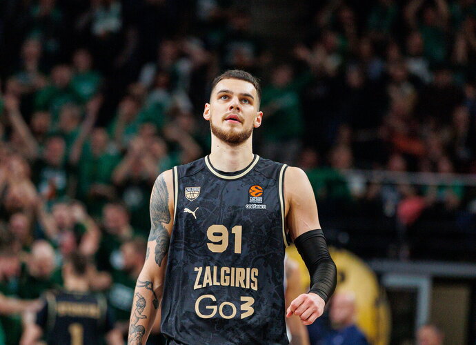 D.Sirvydis sužaidė puikų mačą (BNS nuotr.)