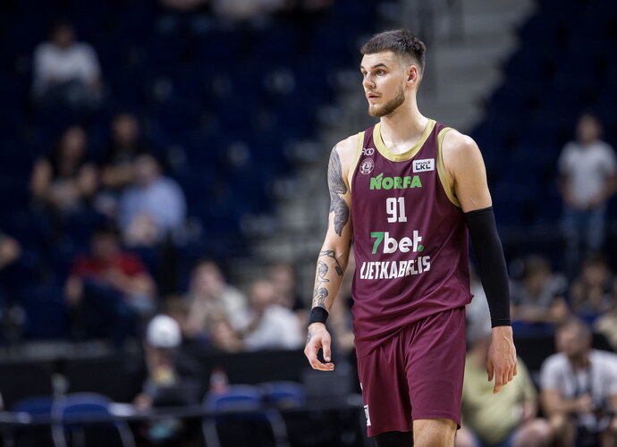 D.Sirvydis siekia medalio („Betsafe-LKL“ nuotr.)