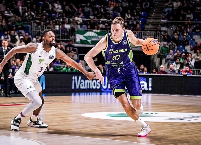 E.Bendžius pergalės nenukalė (FIBA Europe nuotr.)