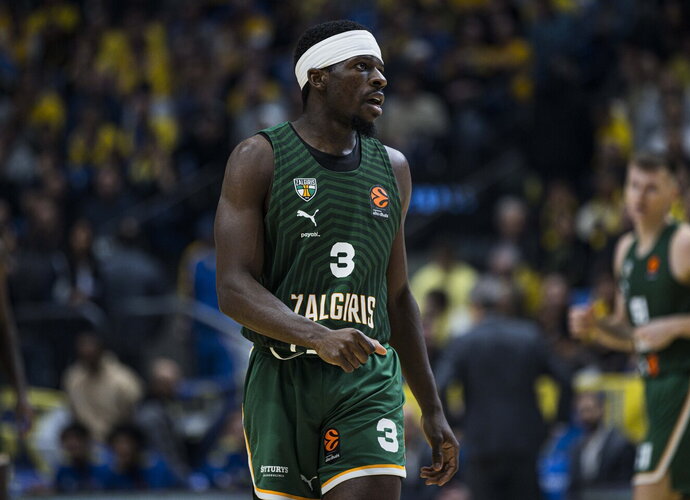 „Žalgiris“ kovėsi Tel Avive (Žalgirio nuotr.)