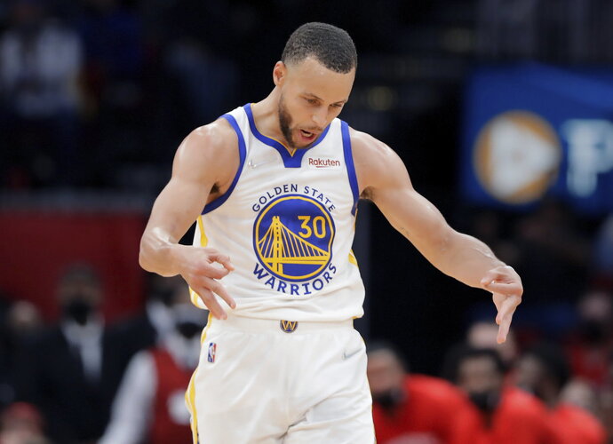 S.Curry pelnė 40 taškų (Scanpix nuotr.)