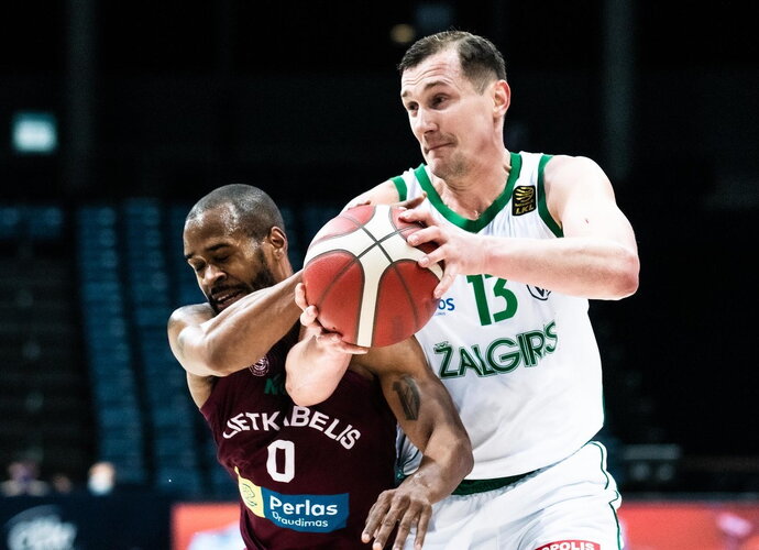 P.Jankūnas šį vakarą buvo „Žalgirio“ lyderis (BNS nuotr.)