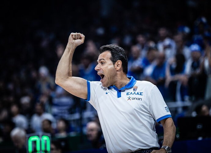 D.Itoudis laukia akistatos su Lietuva (FIBA nuotr.)