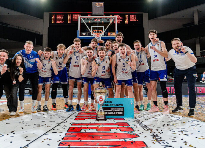 KU tapo čempionais